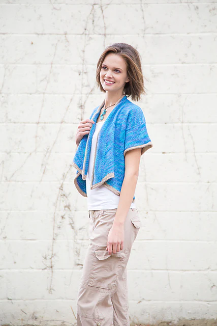 Drape Front Cardi by Amy Gunderson - Image 2