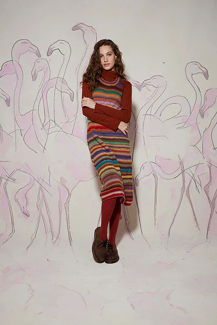 Dress Adelaide by LANGYARNS SWITZERLAND - Image 3