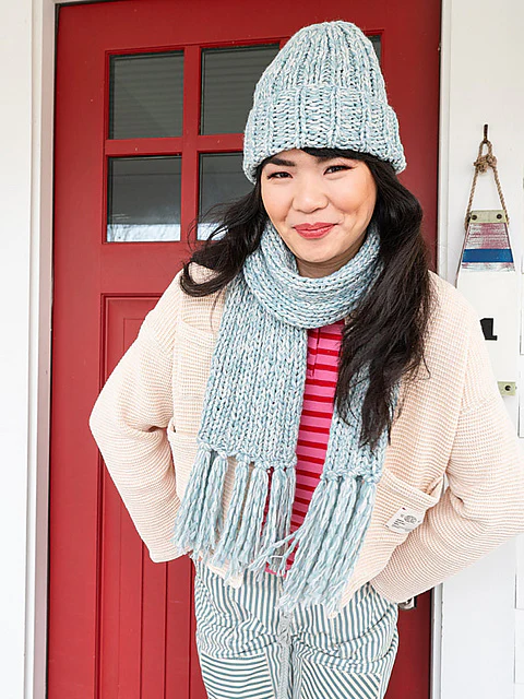 Duckie Hat & Scarf by Mel Kennelly - Image 2