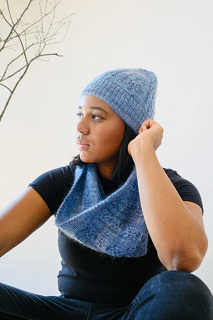 Early Frost Hat and Cowl by Beach House Knits - Image 4