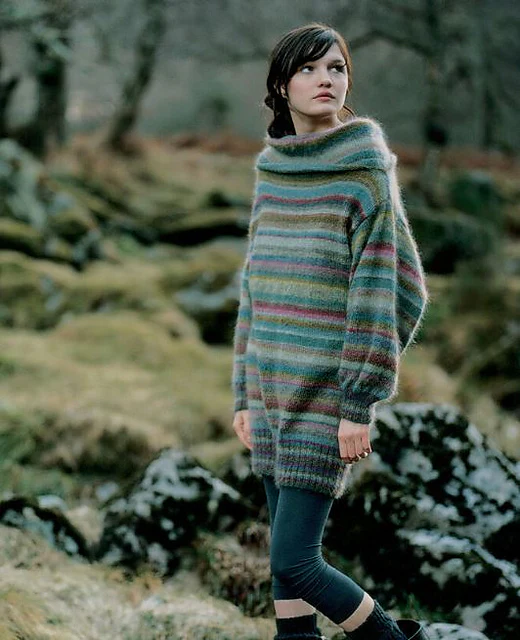Earth Stripe Tunic by Kaffe Fassett - Image 2