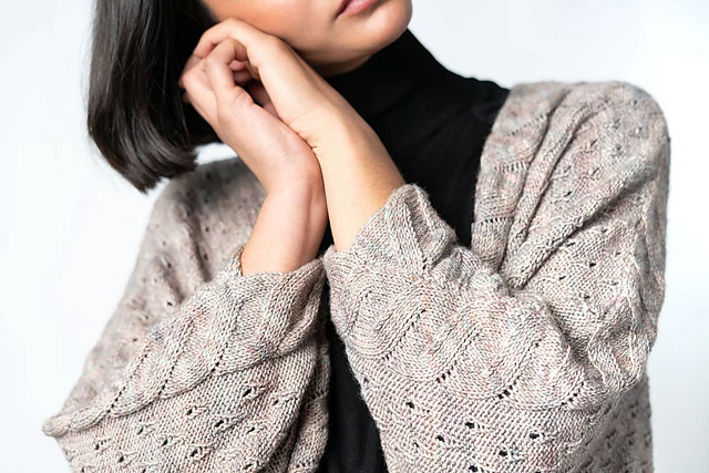 Easy Chic Cardigan by Alexandra Davidoff - Image 5
