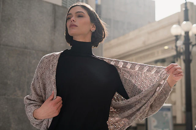 Easy Chic Cardigan by Alexandra Davidoff - Image 7