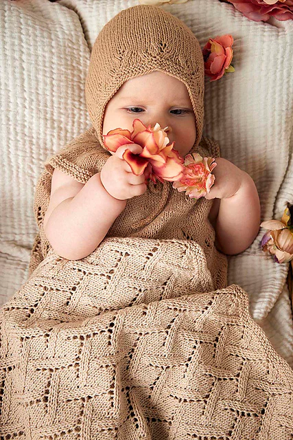 Edda Baby blanket by LANGYARNS SWITZERLAND - Image 3