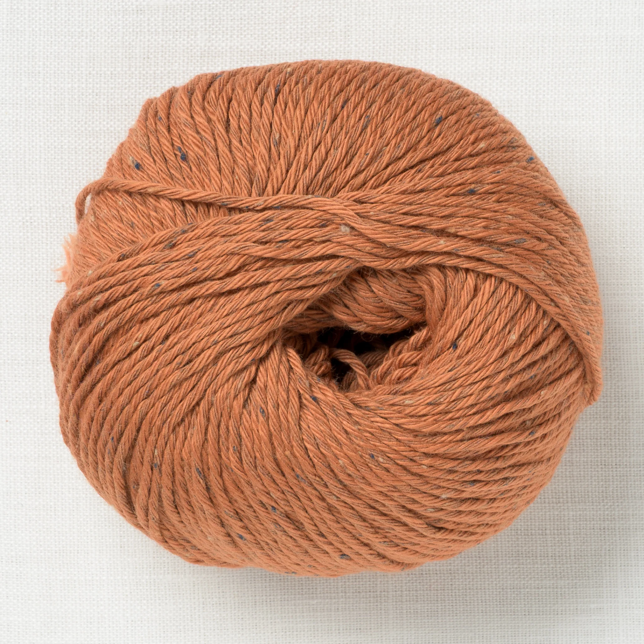 Erika Knight Gossypium Cotton Tweed 8 Maple Orange