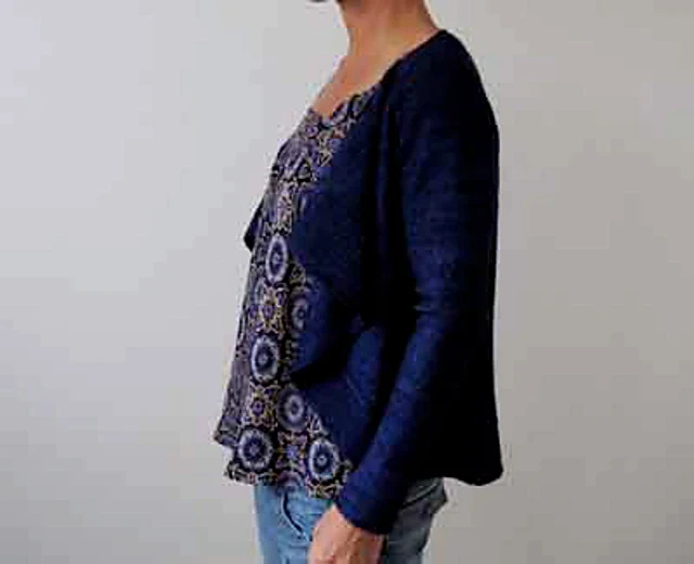 Fall Away Cardigan by Heidi Kirrmaier - Image 3