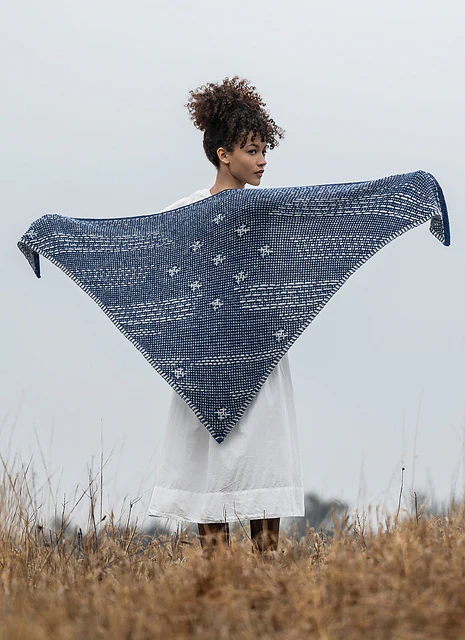Festive Night Shawl by Nadya Stallings - Image 3
