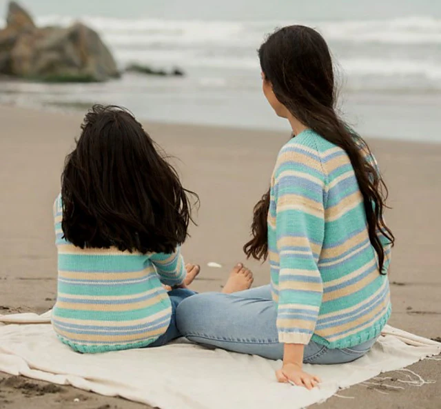 Fiorella Pullover Adult by Mary Lou Egan - Image 3
