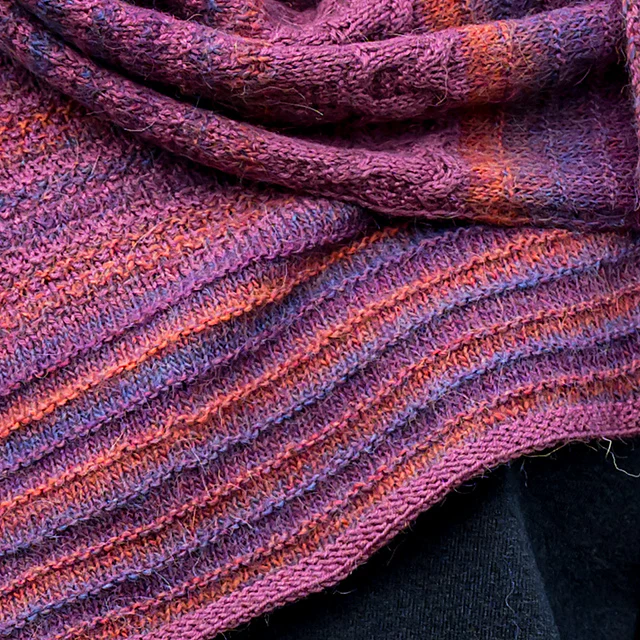 Flowing Tides Shawl by Audrey Borrego - Image 11