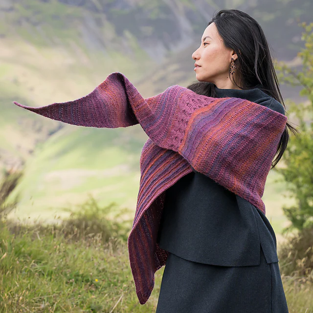 Flowing Tides Shawl by Audrey Borrego - Image 14