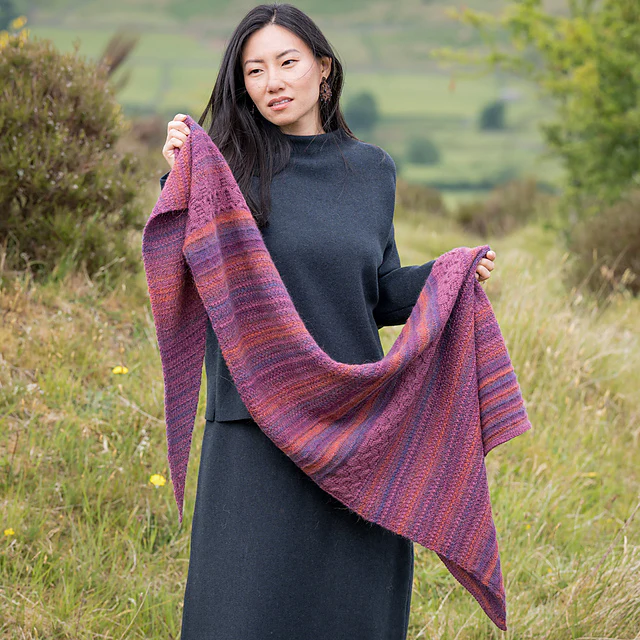 Flowing Tides Shawl by Audrey Borrego - Image 15