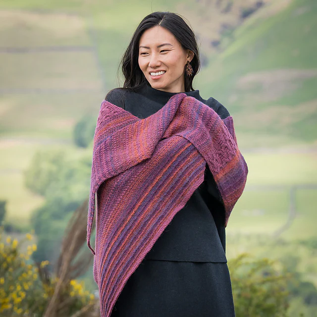 Flowing Tides Shawl by Audrey Borrego - Image 3