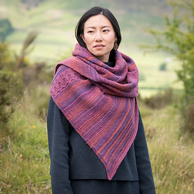 Flowing Tides Shawl by Audrey Borrego - Image 4