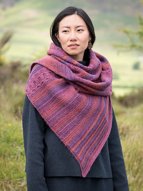Flowing Tides Shawl by Audrey Borrego - Image 5
