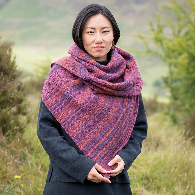 Flowing Tides Shawl by Audrey Borrego - Image 8