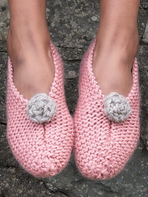 Flushed Feet Slippers by Kate Atherley