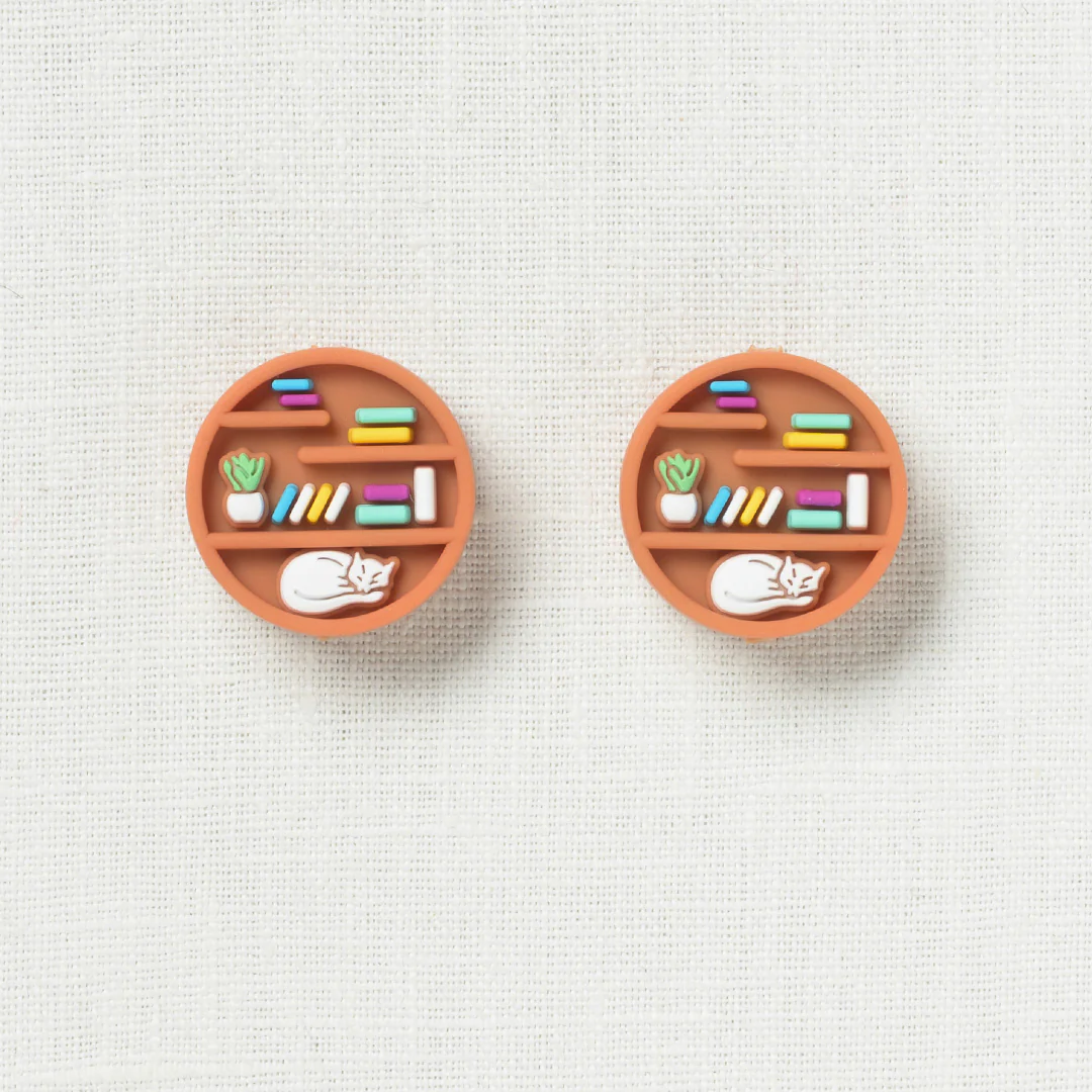 Fox & Pine Stitch Stoppers Cats + Books