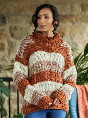 Freda Fleck Stitch Jumper and Cardigan by Chloe Elizabeth Birch
