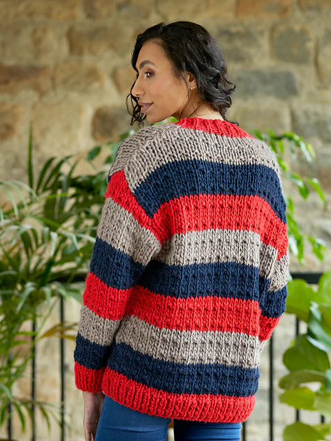 Freda Fleck Stitch Jumper and Cardigan by Chloe Elizabeth Birch - Image 5