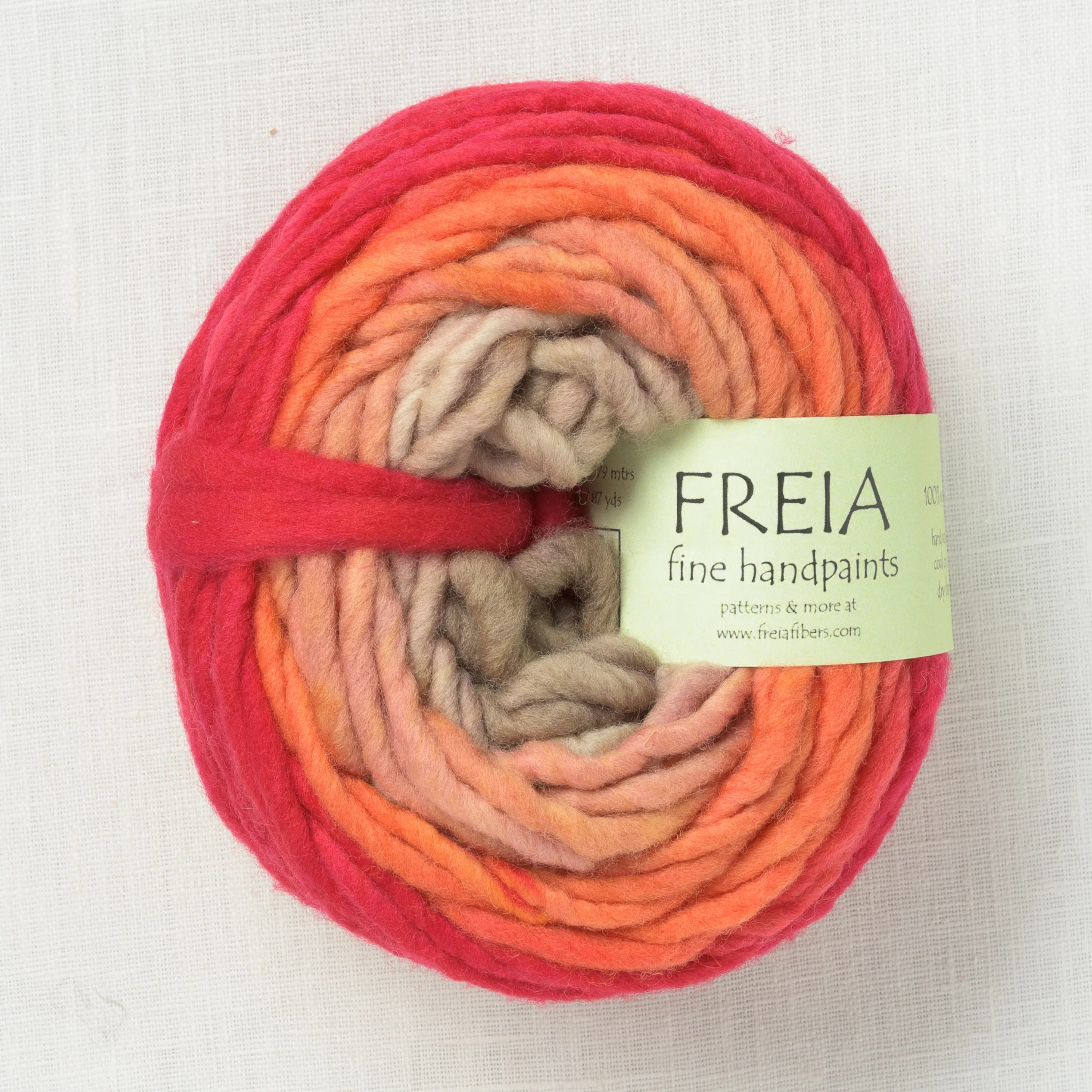 Freia Ombre Super Bulky Ember
