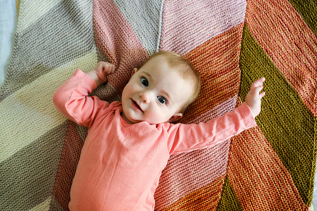 Garden House Baby Blanket by Jocelyn Tunney - Image 3