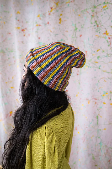 Gather Garter Hat by Lindsay Degen - Image 3