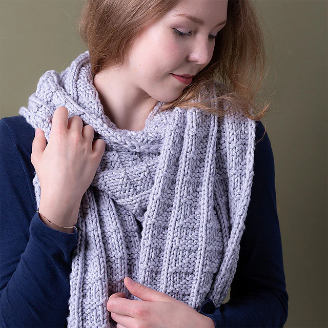 Graphic Volume Scarf by Pascuali Designs - Image 2
