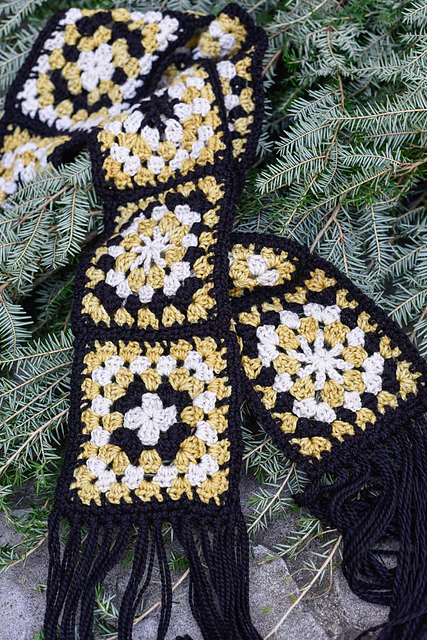 Groovy Granny Scarf by Madelinetosh - Image 2