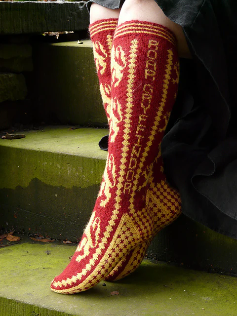 Gryffindor Pride Socks by Ann Kingstone - Image 3