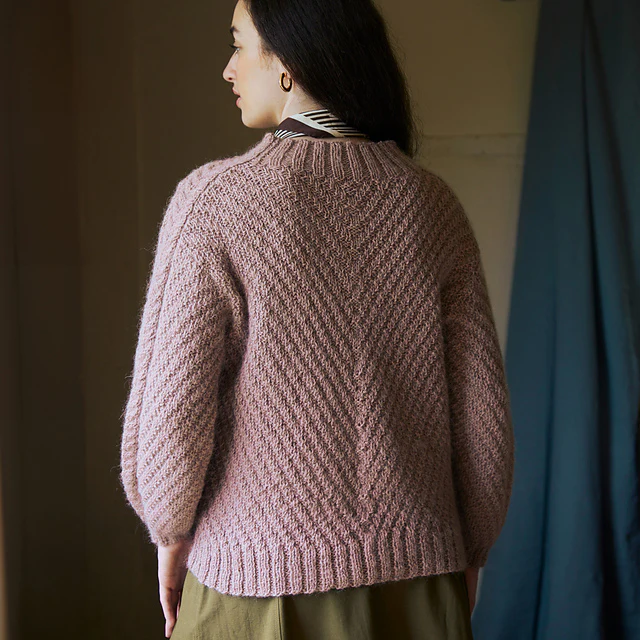 Guinevere Chevron Rib Jumper by Birch + Bliss - Image 3