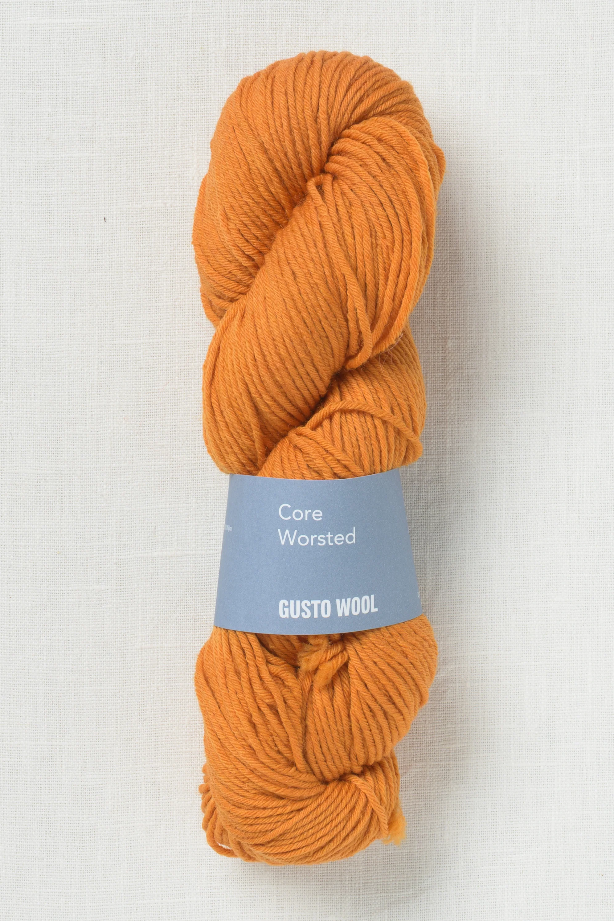 Gusto Wool Core Worsted 4127 Tangerine