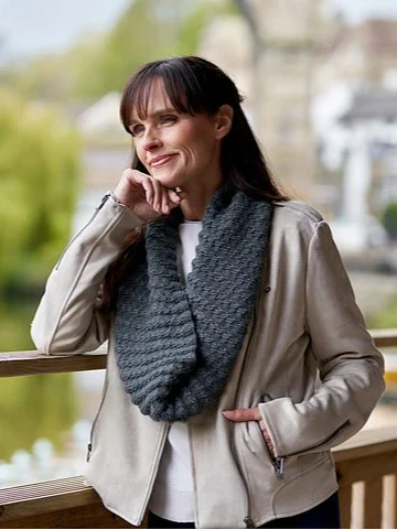 Harlington Textured Cowls by Sarah Hatton