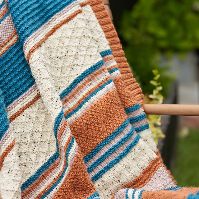 Hazel Striped Blanket by Jenny Watson - Image 3