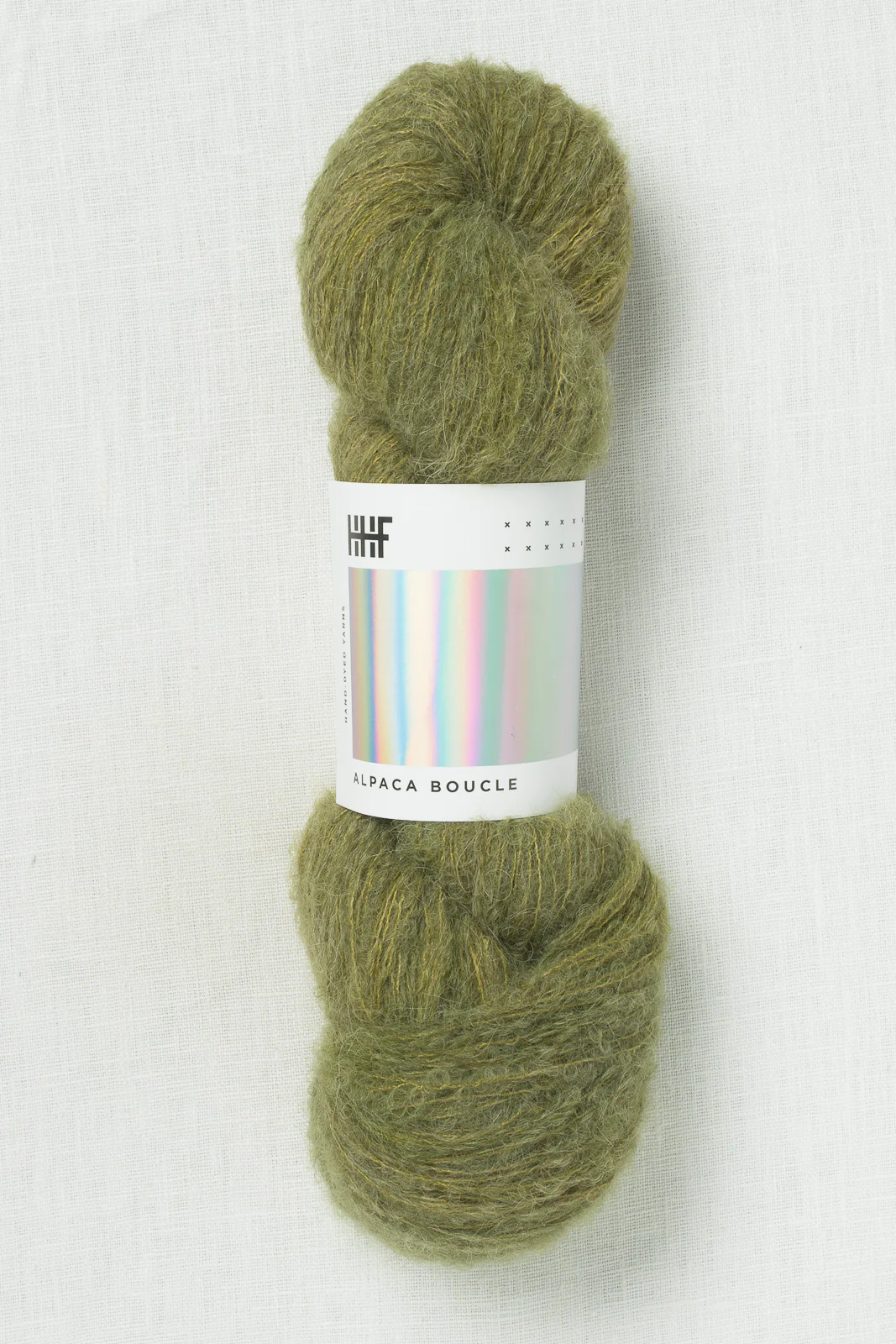 Hedgehog Fibres Alpaca Boucle Swamp Song
