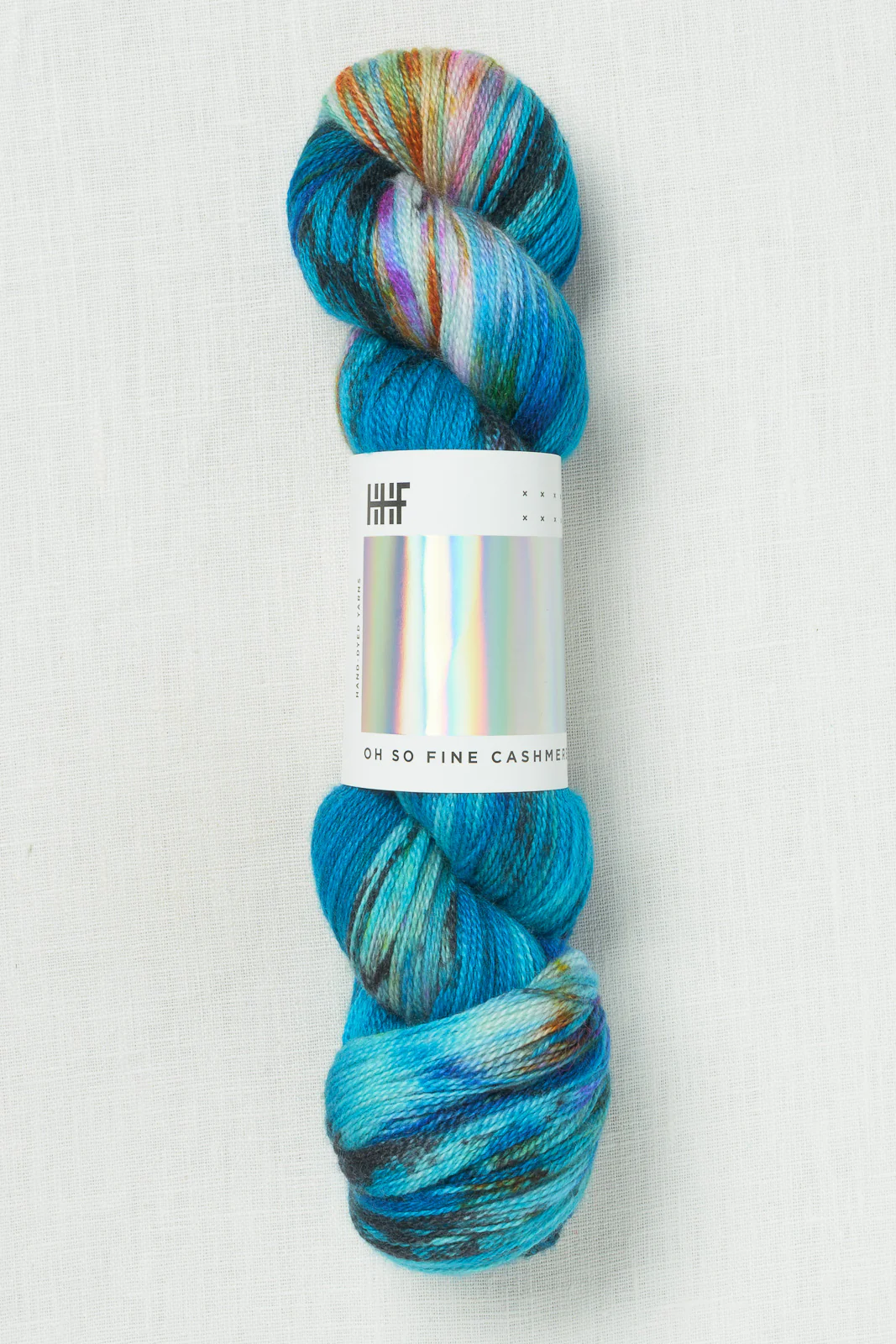 Hedgehog Fibres Oh So Fine Cashmere Deep End
