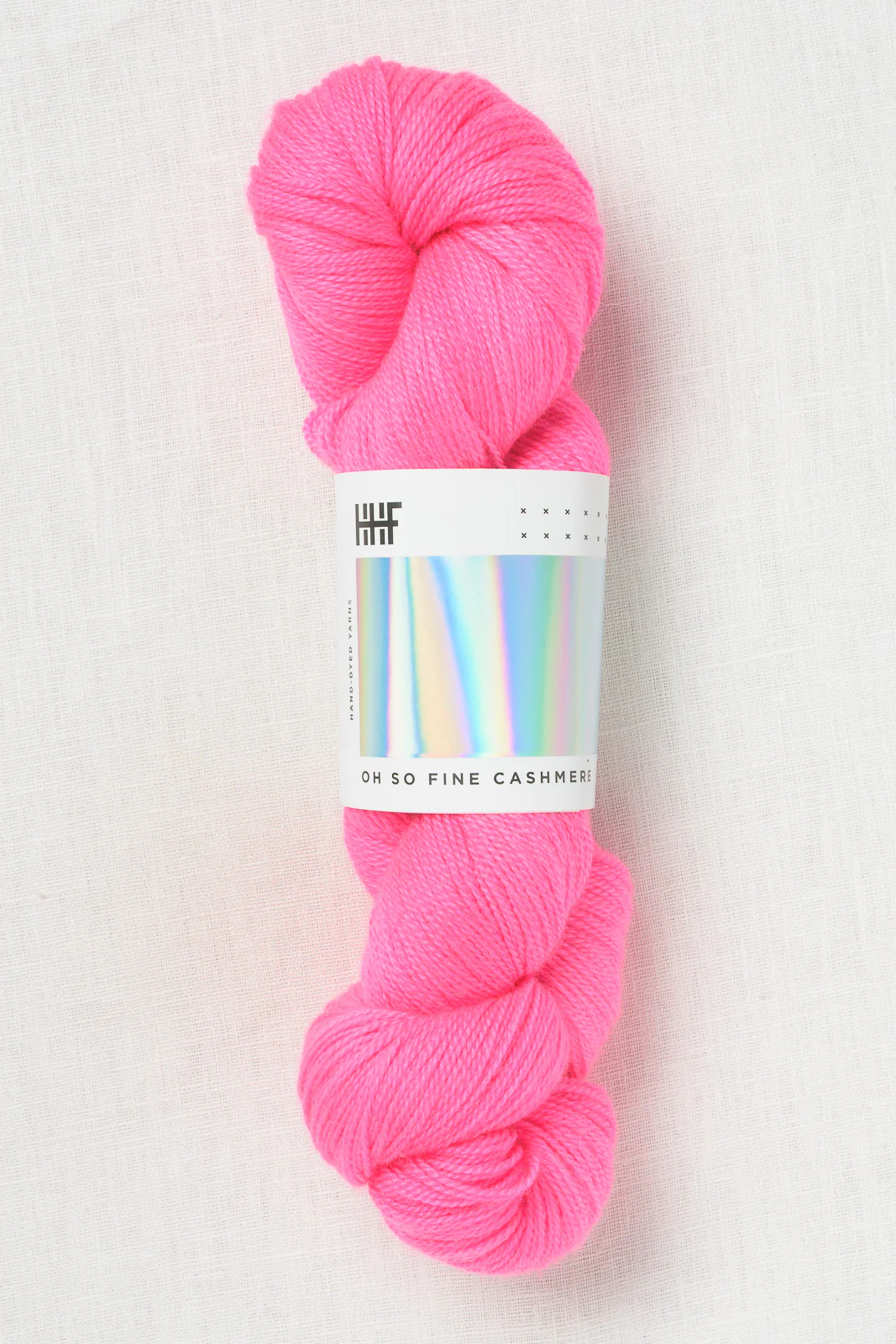 Hedgehog Fibres Oh So Fine Cashmere Flamingo