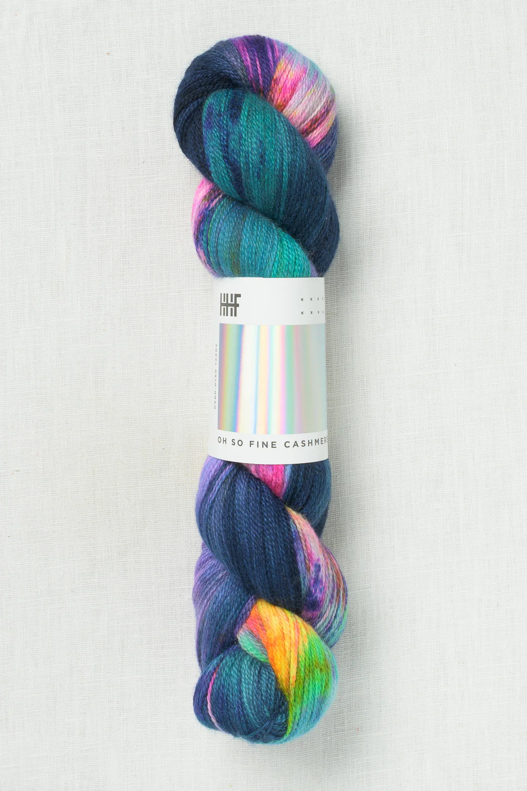 Hedgehog Fibres Oh So Fine Cashmere Midnight Lagoon
