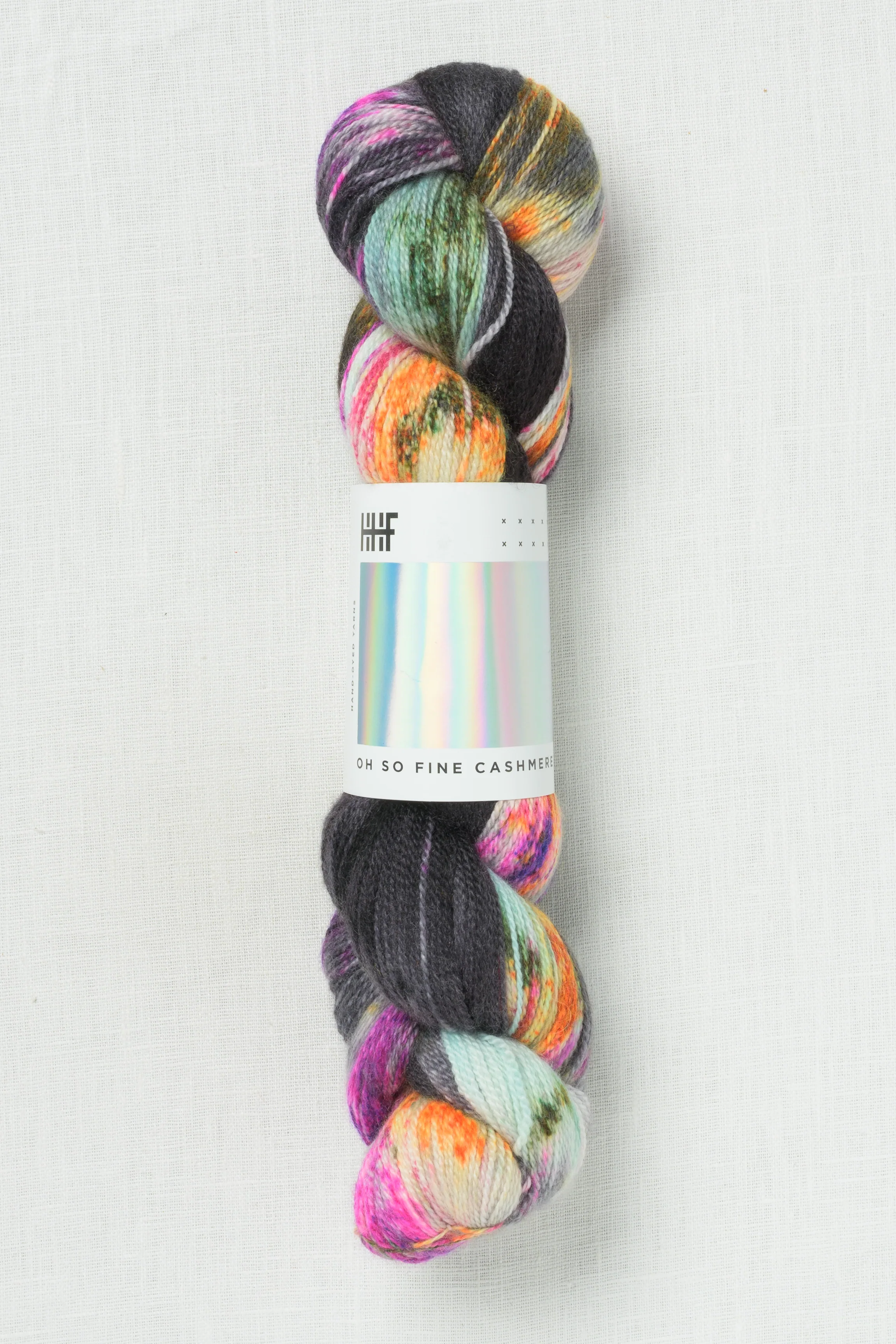 Hedgehog Fibres Oh So Fine Cashmere Static
