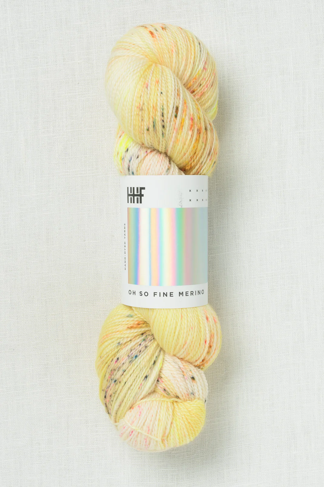 Hedgehog Fibres Oh So Fine Mellow Yellow