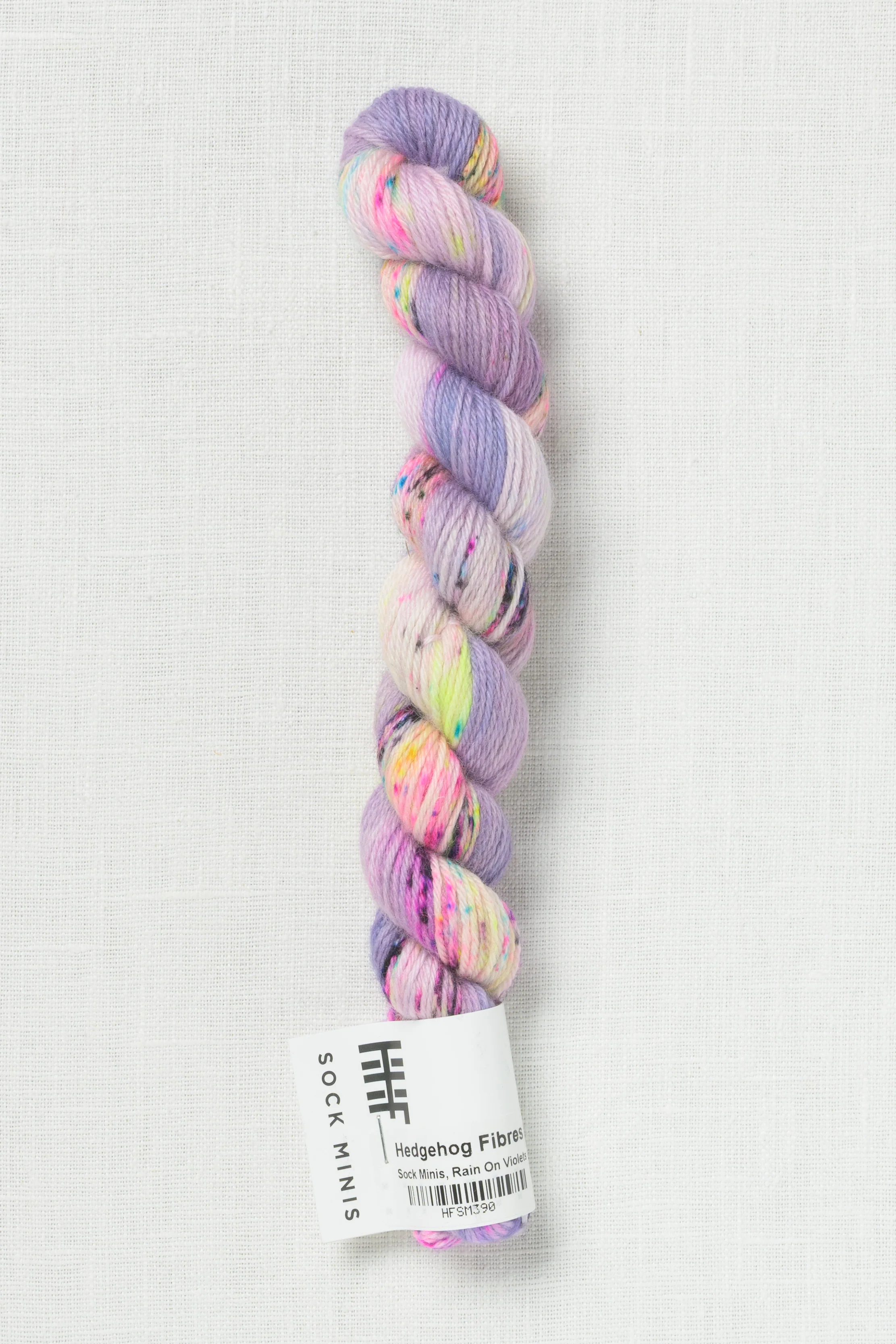 Hedgehog Fibres Sock Minis Rain On Violets
