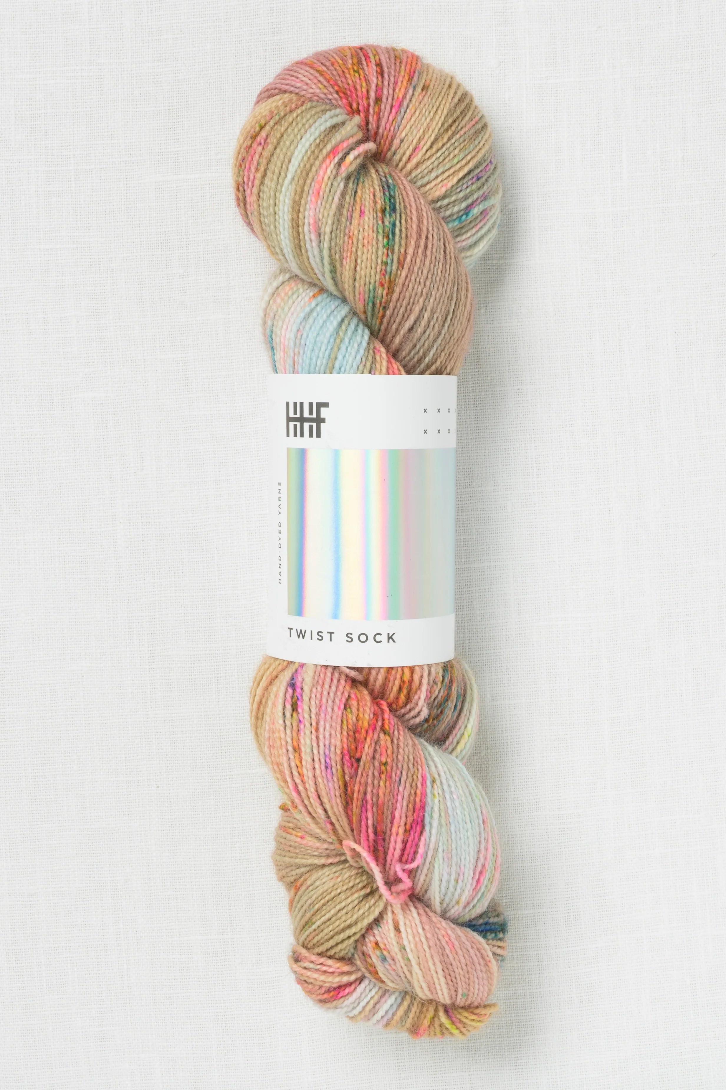 Hedgehog Fibres Twist Sock Desert Rose