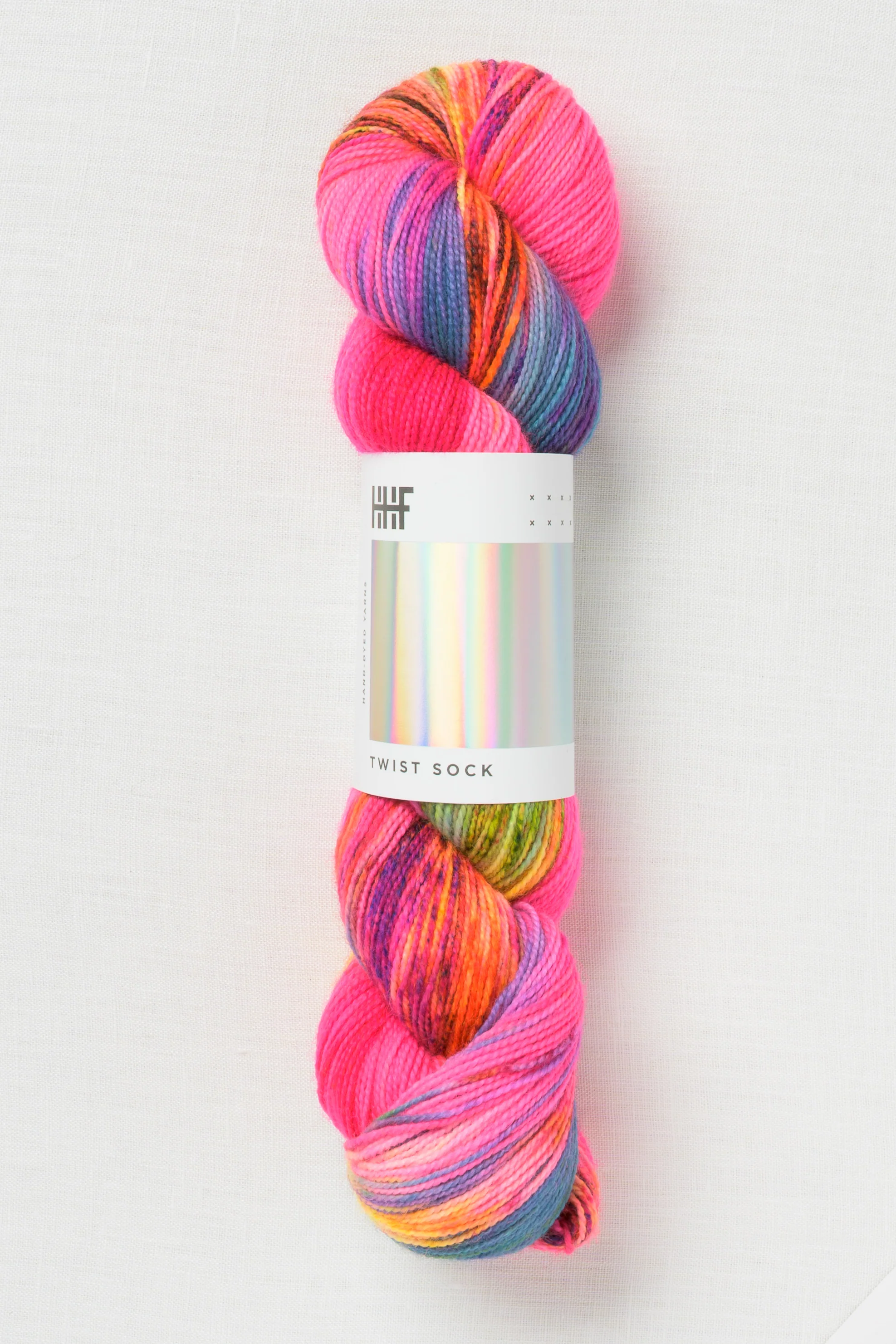 Hedgehog Fibres Twist Sock Heartbreaker
