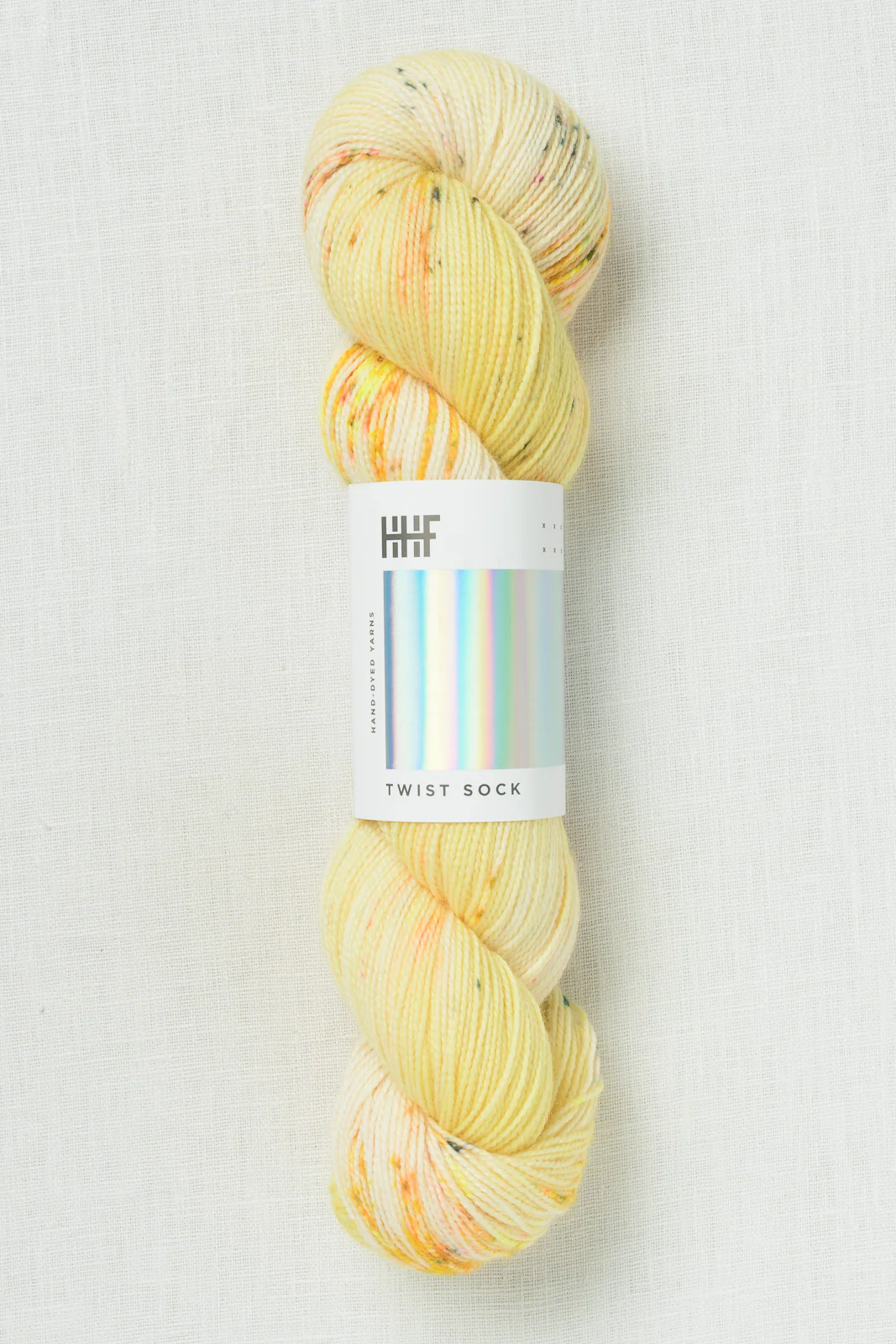 Hedgehog Fibres Twist Sock Mellow Yellow