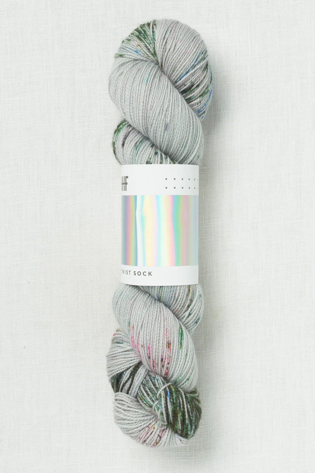 Hedgehog Fibres Twist Sock Shale