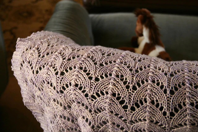 Heirloom Baby Blanket by Madelinetosh - Image 2