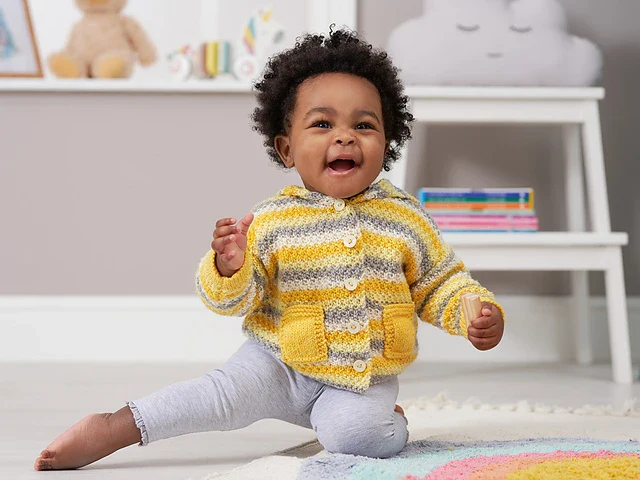 Hello Sunshine Hooded Jacket by Jenny Watson - Image 2