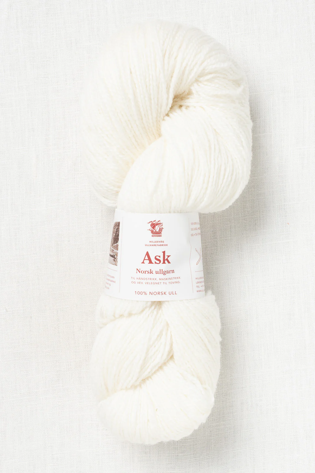 Hillesvåg Ask 6046 Bleached White