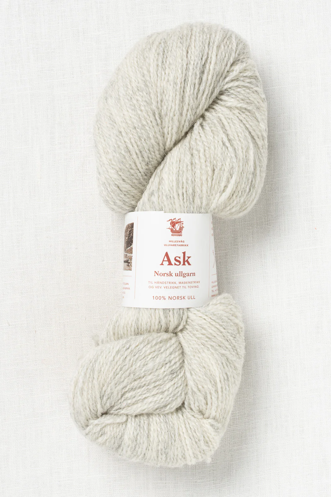 Hillesvåg Ask 6054 Heathered Light Grey