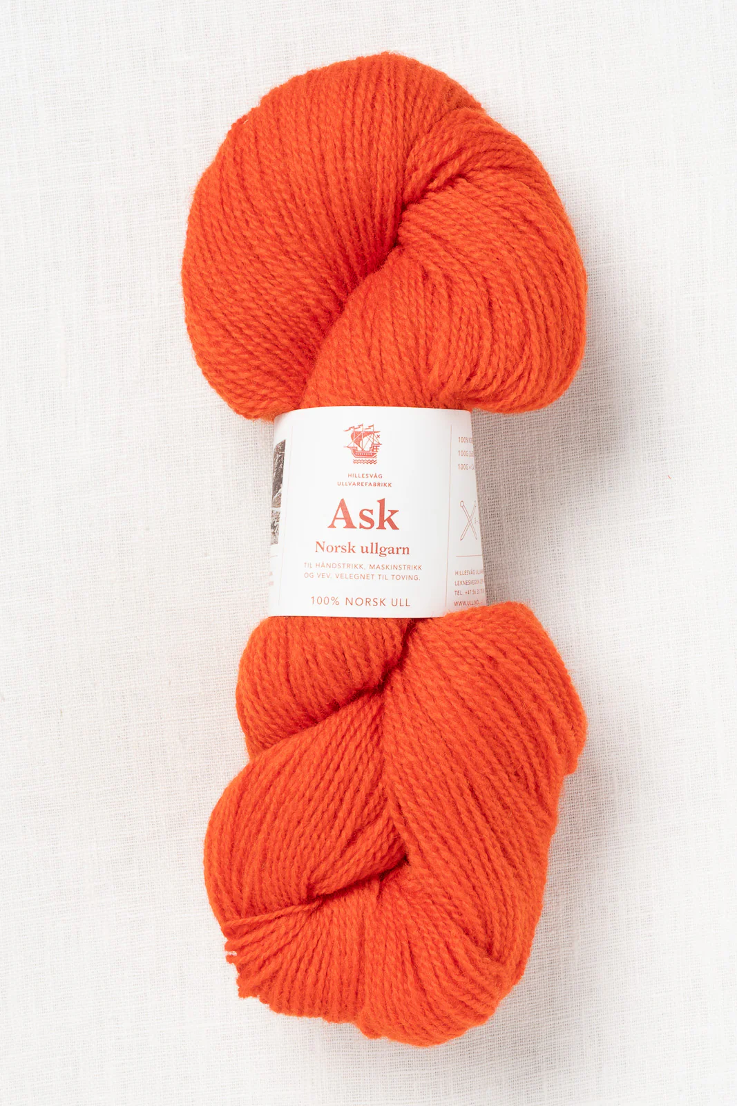 Hillesvåg Ask 6131 Orange Red