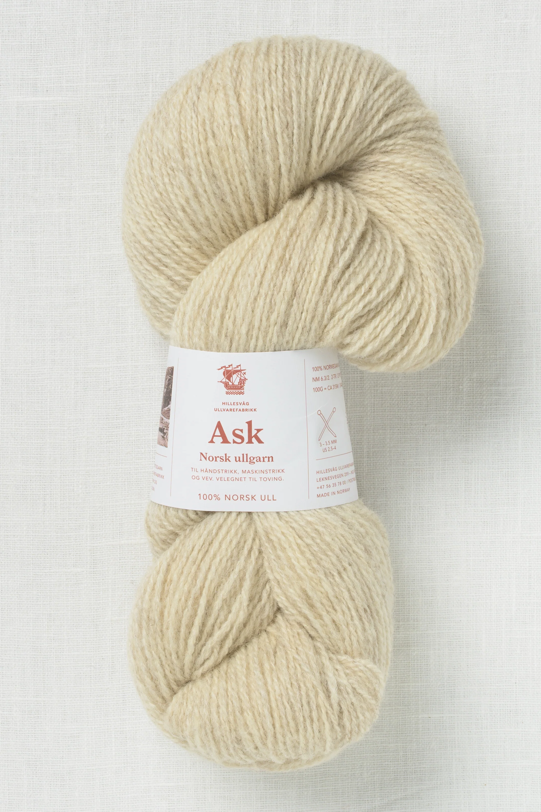 Hillesvåg Ask 6145 Heathered Light Beige